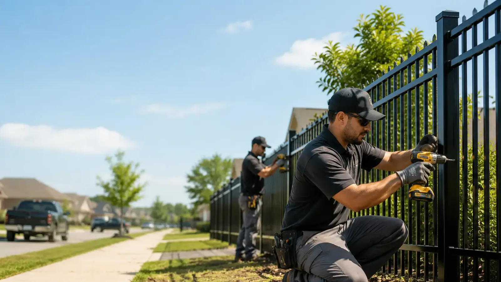 Metal Fence Installation in Hardinsburg, IN
